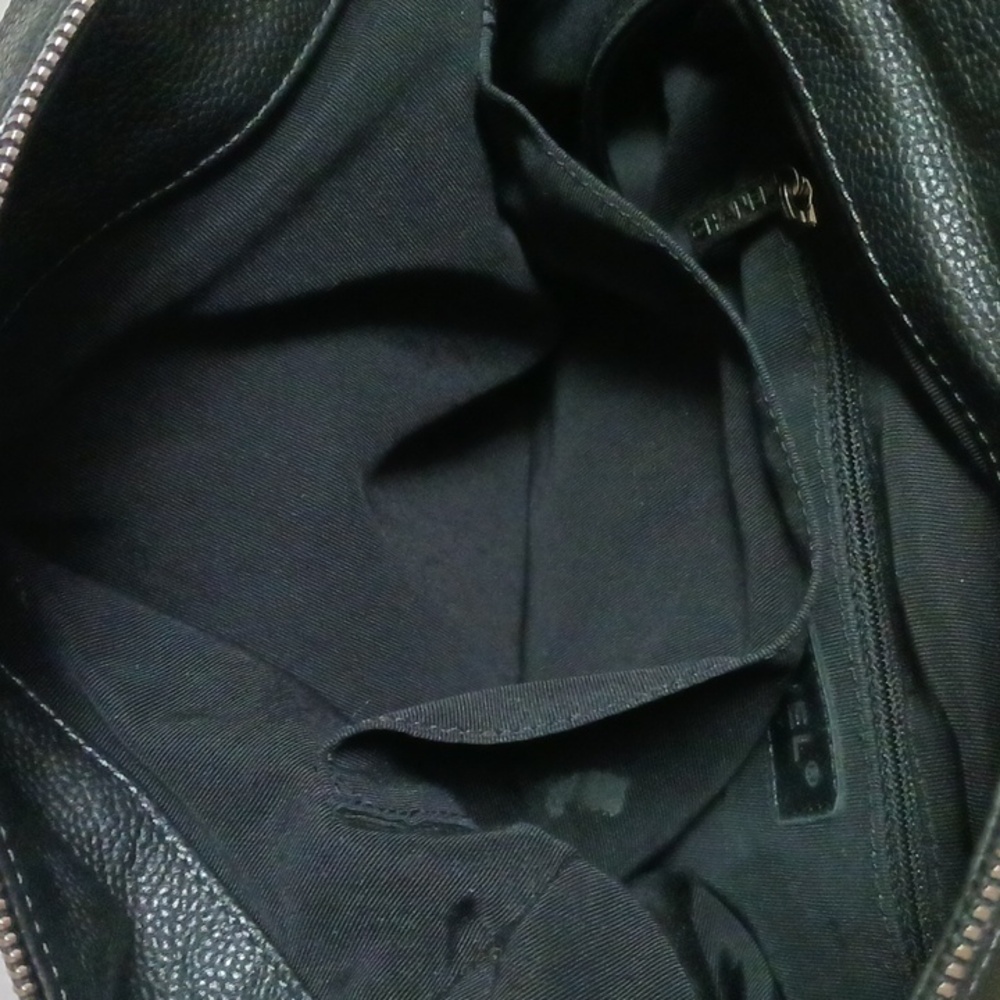 Chanel Black Caviar Leather Hobo W Chain Strap Bag. - Picture 11 of 12